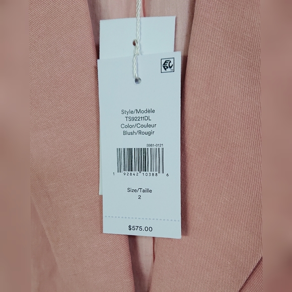 Derek Lam 10 Crosby Oversized  Blazer Blush - Picture 7 of 8